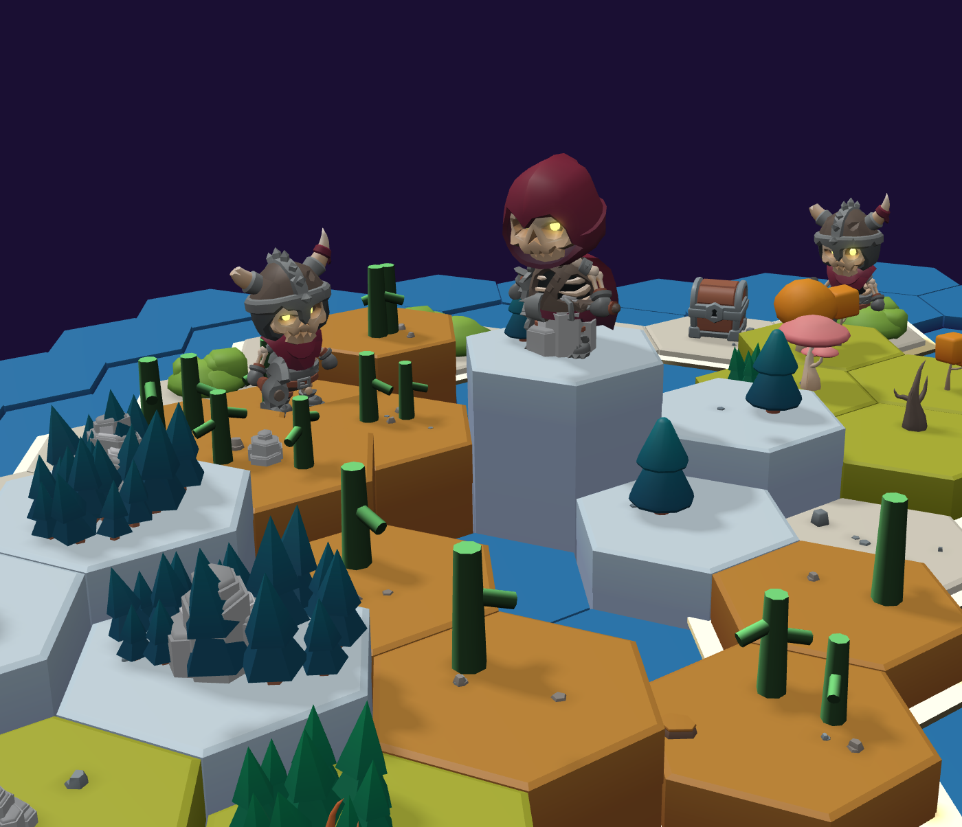 Undead enemies on the battlefield